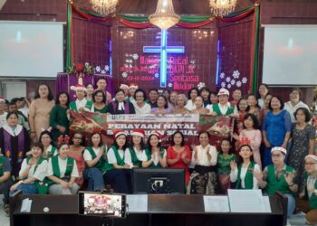 Berbagi Kasih, IKPI Cabang Medan Rayakan Natal Bersama Jemaat GKPI JK Sentosa