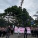 Mahasiswa Bersama Masyarakat Kabupaten Lebak Geruduk Kantor BBWSC 3 dan Pemprov Banten