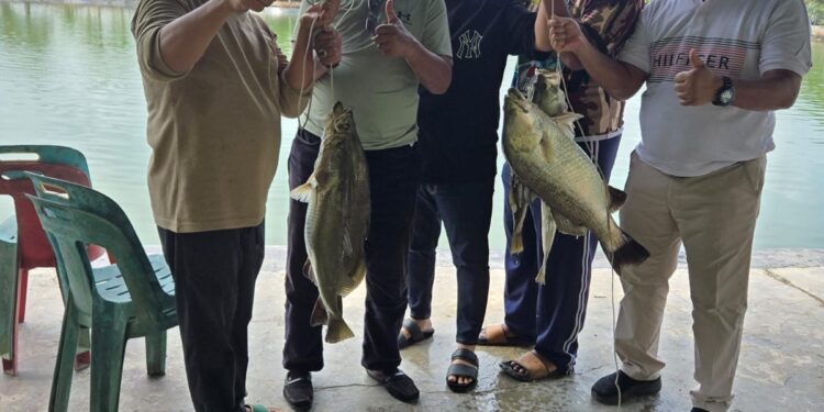 Kakanwil Ditjenimipas Sumut Yudi Suseno Pancing Ikan Siakap 8 Kg, Dukung Program Sosial GM FKPPI Medan