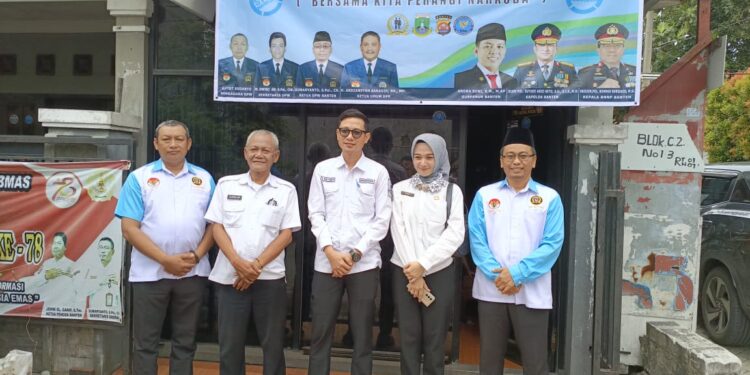 DPW GARNIZUN Banten Terima Kunjungan Kerja Badan Kesbangpol Provinsi Banten