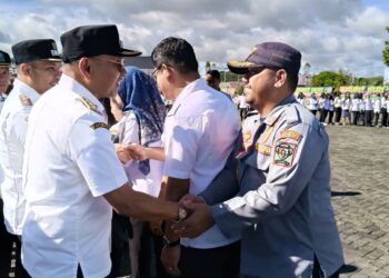 Apel Pagi Gabungan ASN Pemkab Simalungun, Bupati: Jaga Kesehatan dan Kekondusifan