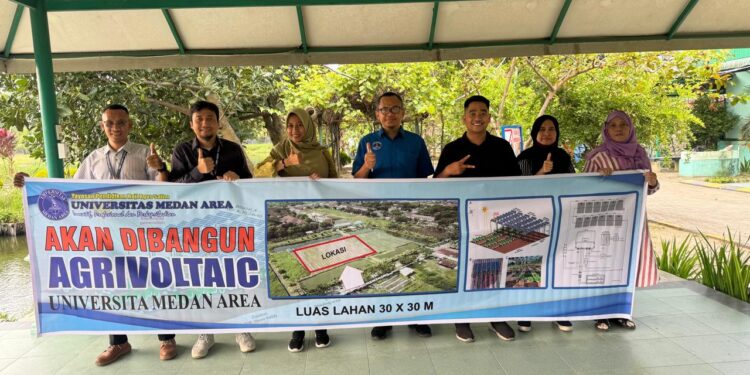 UMA Kembangkan Agrivoltaic: Sinergi Energi Terbarukan dan Pertanian Ketahan Panganan