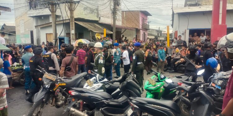 Tujuh Warga Diamankan Dalam Patroli Skala Besar TNI-Polri di Belawan, Subdenpom I/5-1 Tunjukkan Peran Vital