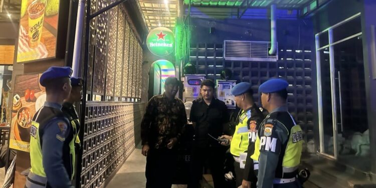 Denpom I/5 Medan dan Pomal Belawan Menyisir 16 Lokasi Dugem, Cegah Pelanggaran Prajurit