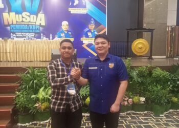 Sekjen DPP BM Garnizun Habiburriziq El Ardhy Saragih Ucapkan Selamat Terpilihnya Aldi Syahputra Siregar Sebagai Ketua KNPI Sumut