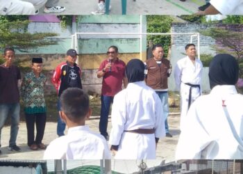 Lurah Glugur Kota Resmikan Perguruan Karate Gokasi Dojo Glugur Kota Sebagai Wadah Pembinaan