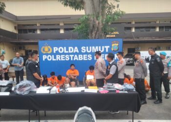 Tujuh Residivis Curanmor Ditembak, Puluhan Motor Hasil Kejahatan Diamankan