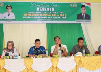 Muniruddin Ritonga Gelar Reses di Ujung Batu III, Warga Sampaikan Aspirasi Pembangunan Pendidikan dan Infrastruktur