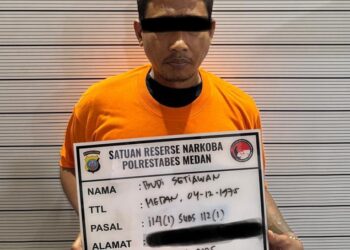 Pengedar Sabu Diringkus di Patumbak, Polisi Sita 1,61 Gram Barang Bukti