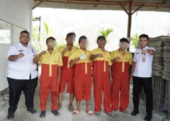 200 Ribu Paving Blok Buatan Warga Binaan Rutan Kelas I Medan Kembali Terjual