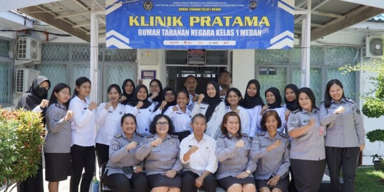 Klinik Pratama Rutan Kelas I Medan Bekali CPNS Tenaga Kesehatan, Kanwil Ditjenpas Sumut