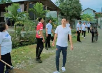 Pegawai Rutan Kelas I Medan Gelar Kegiatan Gotong Royong Demi Kebersihan dan Kenyamanan Lingkungan