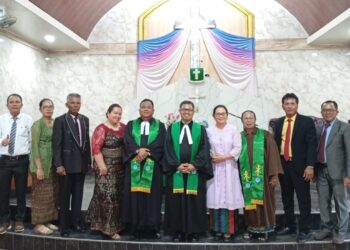 ‎Pelayanan Firman di GKPI Gebang, Jarak Tak Menghalangi Ibadah Penuh Sukacita ‎