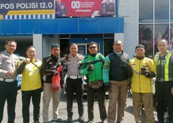 APOB Kunjungi Polisi Yang Terluka Pasca Aksi, Hubungan Polisi dan Ojol Sangat Baik
