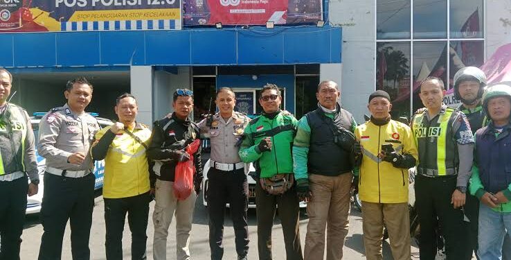 APOB Kunjungi Polisi Yang Terluka Pasca Aksi, Hubungan Polisi dan Ojol Sangat Baik