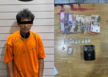 Pengedar Sabu di Jalan Platina IV Tak Berkutik Saat Disergap Polisi