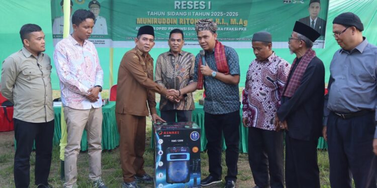 Muniruddin Ritonga Serap Aspirasi Warga Muara Sipongi, Tekankan Pentingnya Legalitas Desa dan Air Bersih