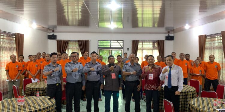 ‎Lapas Tanjungbalai dan LBH Trisila Gelar Penyuluhan Hukum bagi Warga Binaan