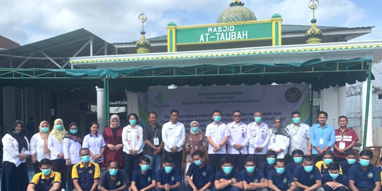 ‎Sinergitas Bersama Kementerian Kesehatan, Lapas Tanjungbalai Gelar Skrining TB Terhadap Warga Binaan