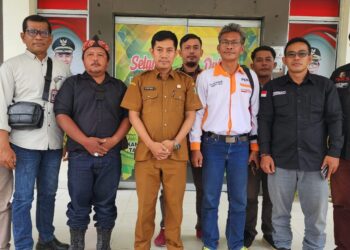 Insan Pers Dan Camat Tapung Hulu Kolaborasi Tingkatkan Kepedulian Masyarakat