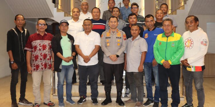 ‎Kapolrestabes Medan Kombes Pol Jean Calvijn Ajak Wartawan Dukung Harkamtibmas