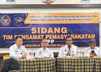 ‎Lapas Tanjungbalai Asahan Laksanakan Sidang TPP Bahas Usulan Integrasi dan Pengangkatan Tamping ‎