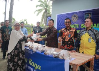 Dukung Astacita Presiden, Lapas Tanjung Balai Laksanakan Bakti Sosial Kepada Masyarakat Sekitar