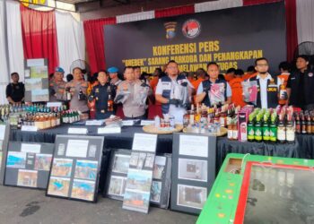 Polrestabes Medan Ungkap 24 Kasus Narkoba Selama 72 Hari, Tangkap 34 Tersangka 