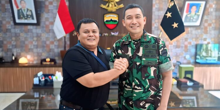 Terima Silaturrahmi Wartawan, Pangdam I/BB Tunjukkan Kepemimpinan Humanis dan Peduli Rakyat