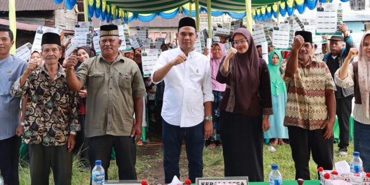 ‎Muniruddin Ritonga Serap Aspirasi Masyarakat Soal Jalan, Irigasi, dan BPJS di Tapanuli Selatan ‎