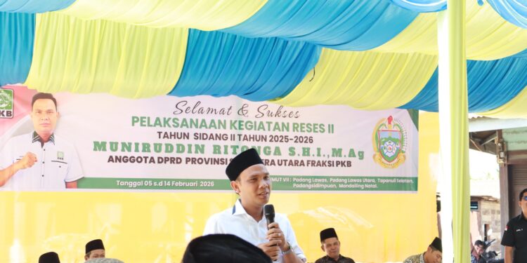 Warga Balimbing Jae Curhat Soal Narkoba dan Pertanian ke Anggota DPRD Sumut Muniruddin Ritonga