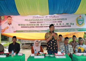 ‎Muniruddin Ritonga Serap Aspirasi Warga Balimbing Julu Saat Reses DPRD Sumut ‎