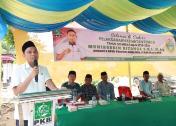 ‎Muniruddin Ritonga Tampung Aspirasi Warga Saat Reses di Angkola Selatan