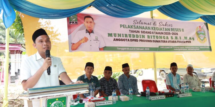 ‎Muniruddin Ritonga Tampung Aspirasi Warga Saat Reses di Angkola Selatan