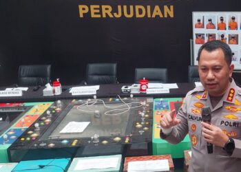 Polrestabes Medan Bongkar 33 Kasus Judi, 62 Tersangka Diringkus