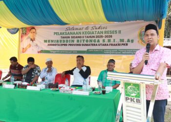 ‎Muniruddin Ritonga Serap Aspirasi Warga Natambang Roccitan dalam Reses II DPRD Sumut ‎
