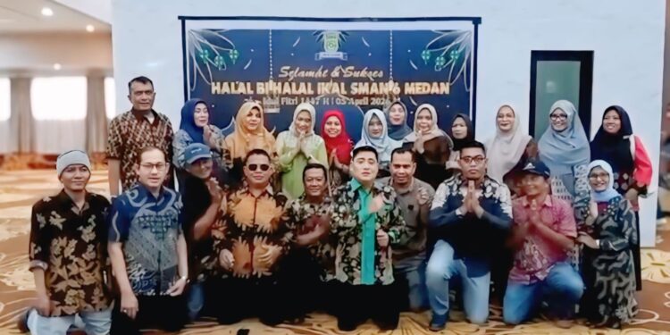 Halal Bi Halal IKAL SMA Negeri 6 Medan 2026 Berlangsung Sukses dan Penuh Kekeluargaan