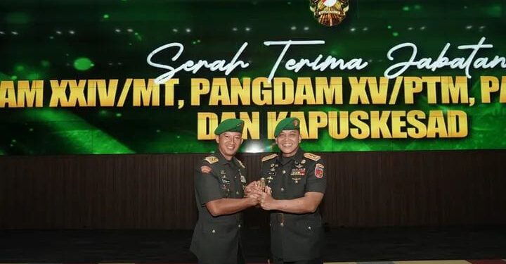 Mayjen TNI Doddy Triwinarto Diamanahkan Negara Jabat Pangdam XV/Pattimura, Kasad Tekankan Kepemimpinan Solutif