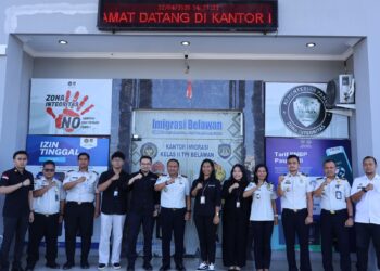 Imigrasi Kelas II TPI Belawan Terima Kunjungan Ombudsman RI Sumut, Perkuat Pengawasan Pelayanan Publik