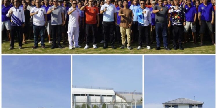 Perkenalan dan Sapa Warga Binaan, Plt Kalapas Narkotika Langkat Tegaskan Komitmen Pembinaan dan Ketertiban