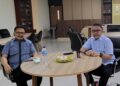 Bachtiar Adnan Kusuma bersama Dr. H. Alimuddin, S.H.M.H.M.Kn Tokoh Pendidikan Sulawesi Selatan dan Sekjend PP KK. Foto: Istimewa/IndoPos86.net.