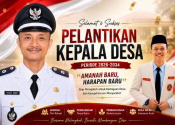 Resmi Dilantik, Faisal Amry Nahkodai Desa Suka Raya Periode 2026–2034
