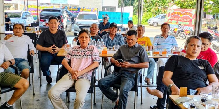 Syukuran Yaumul Milad M. Arif Tanjung, Sahabat Insan Pers & LSM Meriahkan Nobar Piala Dunia