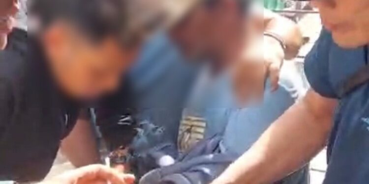 Terlibat Narkoba, Seorang Kakek Nekat Jual Ganja Dibekuk Polisi di Jalan Bunga Cempaka Medan, 880 Gram Ganja Disita