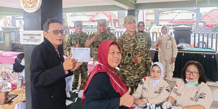 HUT ke-81 TNI, Kodam I/BB Hadirkan Bazar Murah, Cek Kesehatan Gratis hingga 5.000 Paket Sembako