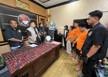 Dikendalikan dari Malaysia, Jaringan 295 Pod Getar Dibongkar Polrestabes Medan