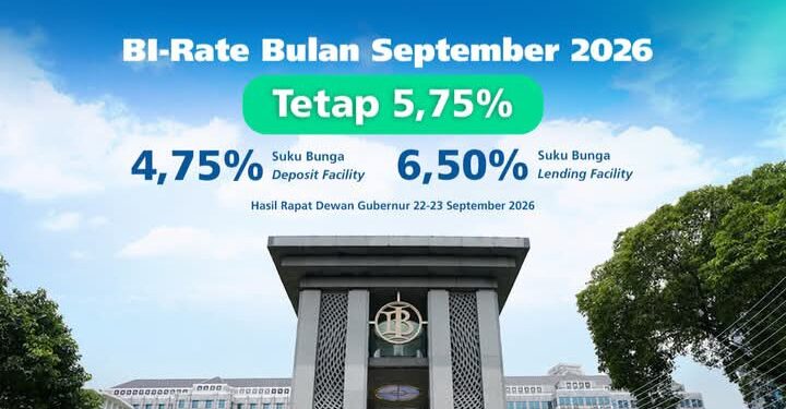 BI-Rate Tetap 5,75 Persen, Bank Indonesia Perkuat Stabilitas Rupiah dan Dorong Pertumbuhan Ekonomi