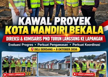 Perkuat Sinergi dan Pengawasan, Direksi-Komisaris PND Tinjau Langsung Kota Mandiri Bekala