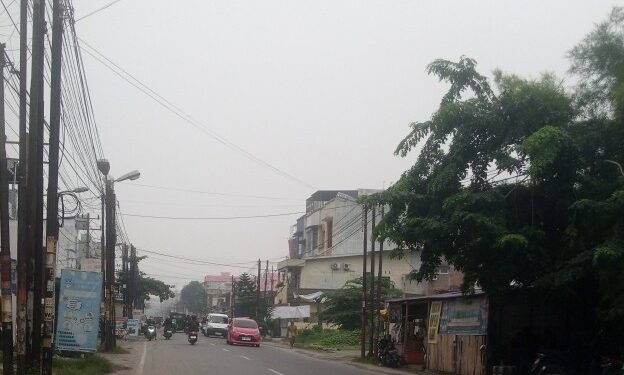 Asap Selimuti Sumatera Utara, Jarak Pandang Turun hingga 1 Kilometer ‎
